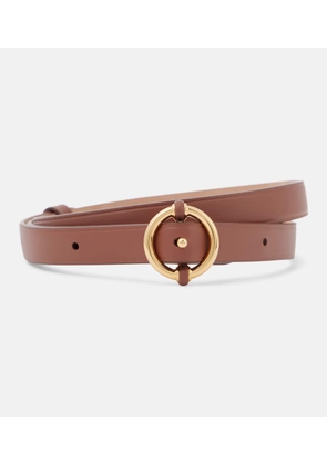 Loro Piana Helm leather belt