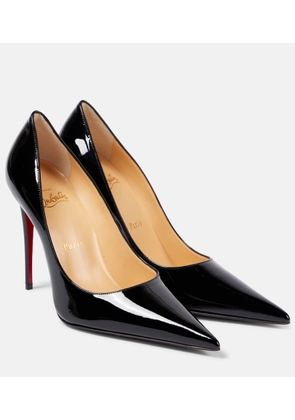 Christian Louboutin Kate Max 100 patent leather pumps