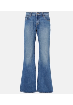 7 For All Mankind Mankind high-rise flared jeans