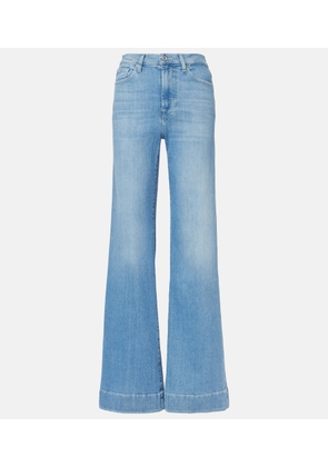 7 For All Mankind High-rise wide-leg jeans