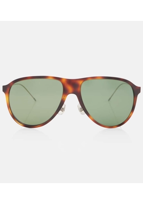 Brunello Cucinelli Sartorial Sunset aviator sunglasses