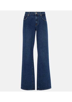 7 For All Mankind High-rise flared jeans