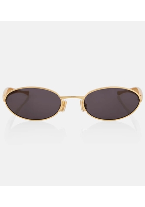 Bottega Veneta Sardine oval sunglasses