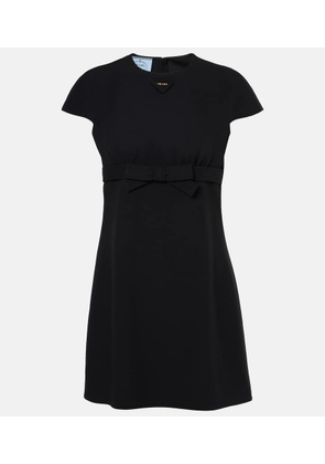 Prada Bow-detail minidress