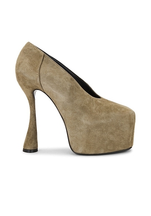 BALMAIN Eden Pump in Kaki - Neutral. Size 39 (also in ).