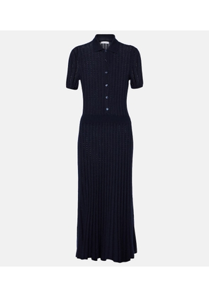 Gabriela Hearst Elvis cashmere and silk shirt dress