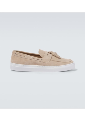 Frescobol Carioca Monta tassel suede loafers