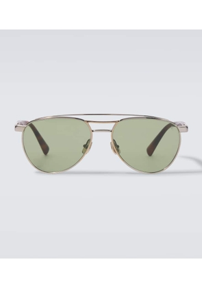 Brunello Cucinelli Sartorial Sunset aviator sunglasses