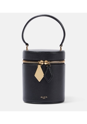 Alaia Cube Mini leather vanity bag
