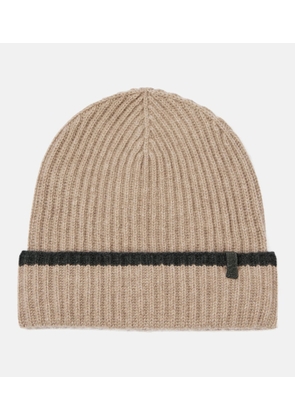 Brunello Cucinelli Ribbed-knit cashmere beanie