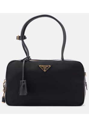 Prada Re-nylon leather shoulder bag