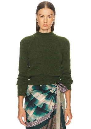 Dries Van Noten Texas Sweater in Dark Green - Dark Green. Size M (also in ).