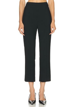 EAVES Keki Crop Trouser in Black - Black. Size L (also in M, S, XL, XS, XXS).