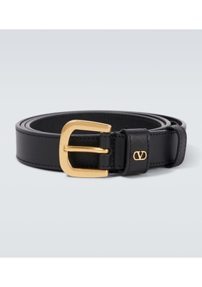 Valentino Garavani VLogo leather belt