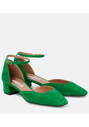 Aquazzura Asha 35 suede pumps
