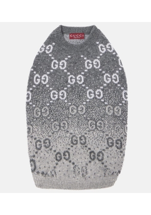 Gucci Wool jacquard dog sweater