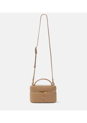 Saint Laurent Gaby quilted leather vanity bag