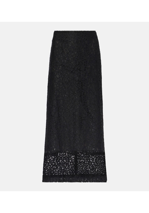 Proenza Schouler Jasmine floral lace maxi skirt