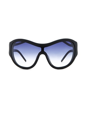 Christopher Esber Uma Sunglasses in Beluga - Black. Size all.