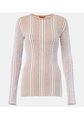 Missoni Sequined striped sweater