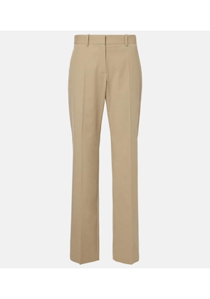 The Row Selvie cotton straight pants