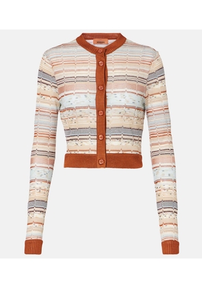 Missoni Zigzag lame cardigan