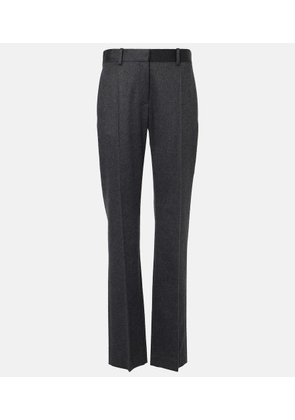 The Row Selvie cashmere straight pants