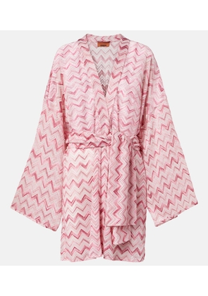 Missoni Zigzag lame robe