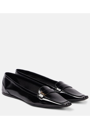 Saint Laurent Poppy leather ballet flats