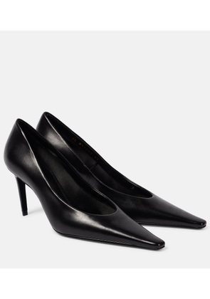 Saint Laurent Anne-Marie 75 leather pumps