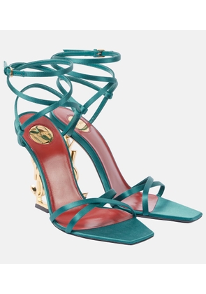 Saint Laurent Opyum 110 satin sandals