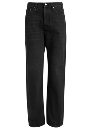 Toteme Twisted Seam Straight-leg Full Length Jeans - Black - 25 (W25 / UK6 /xs)