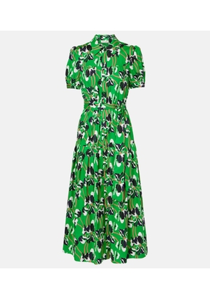 Diane von Furstenberg Jonah printed cotton maxi dress