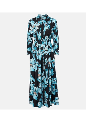 Diane von Furstenberg Blaine floral cotton maxi dress