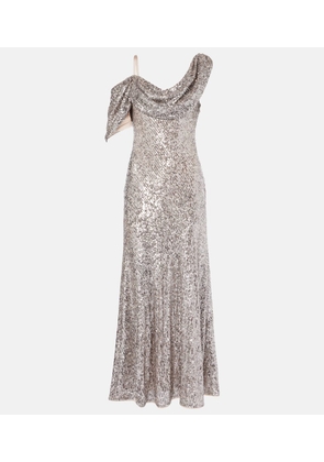 Diane von Furstenberg Joaquin sequined maxi dress