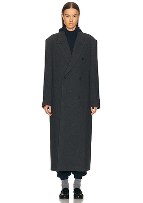 EAVES Sif Manteco Wool Coat in Dark Grey - Grey. Size M (also in S, XL, XS, XXS).