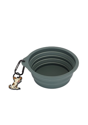 Carhartt WIP Wild Dog Foldable Bowl in Olive & Wax - Green. Size all.