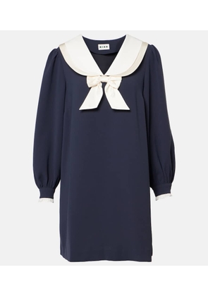 Rixo Halina bow-detail minidress