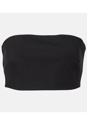 Staud Palladium strapless crop top