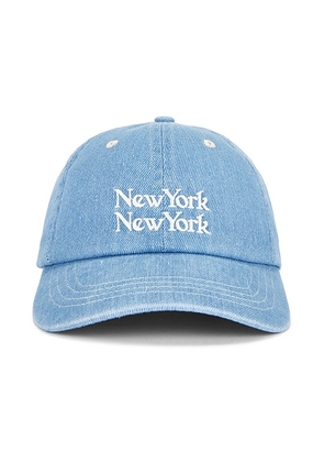 Corridor Denim NY NY Cap in Indigo - Blue. Size all.
