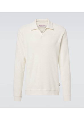 Orlebar Brown Cotton terry polo sweater