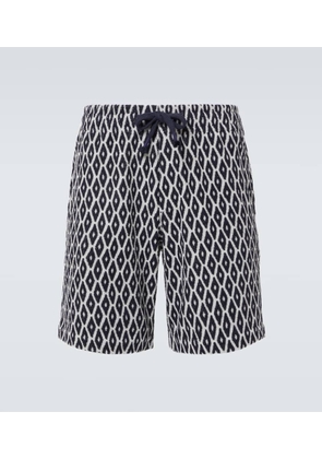 Orlebar Brown Printed cotton-blend terry shorts