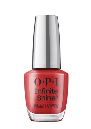 OPI Infinite Shine Nail Polish - Big Apple Red