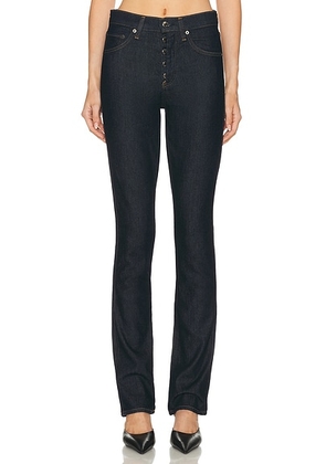 AGOLDE Jetta Stacked Skinny Jeans in Rinse - Blue. Size 23 (also in 24, 25, 26, 27, 28, 30, 31, 32, 33, 34).