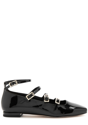 Alohas Luke Patent Leather Ballet Flats - Black - 40 (IT40/ UK7)