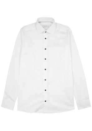 Eton White Cotton-twill Shirt
