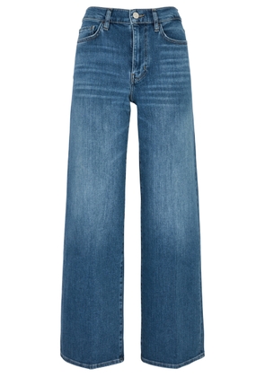 Frame Le Slim Palazzo Wide-leg Jeans - Dark Blue - W27 (W27 / UK8-10 / S)