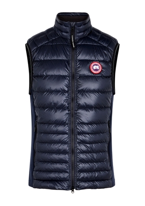 Canada Goose Hybridge Lite Navy Quilted Shell Gilet, Men's Designer Gilet, Blue - M