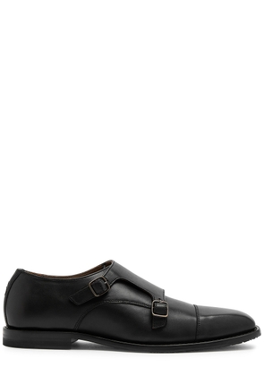 Oliver Sweeney Coombe Leather Monk Strap Shoes - Black - 7 (IT41 / UK7)