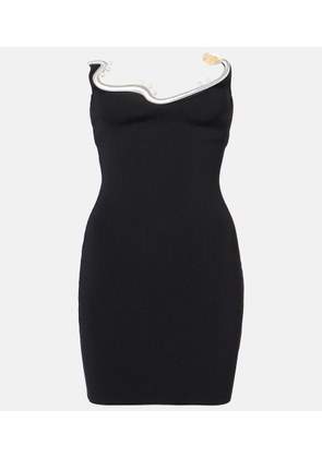 Christopher Esber Mollusk pearl-embellished minidress